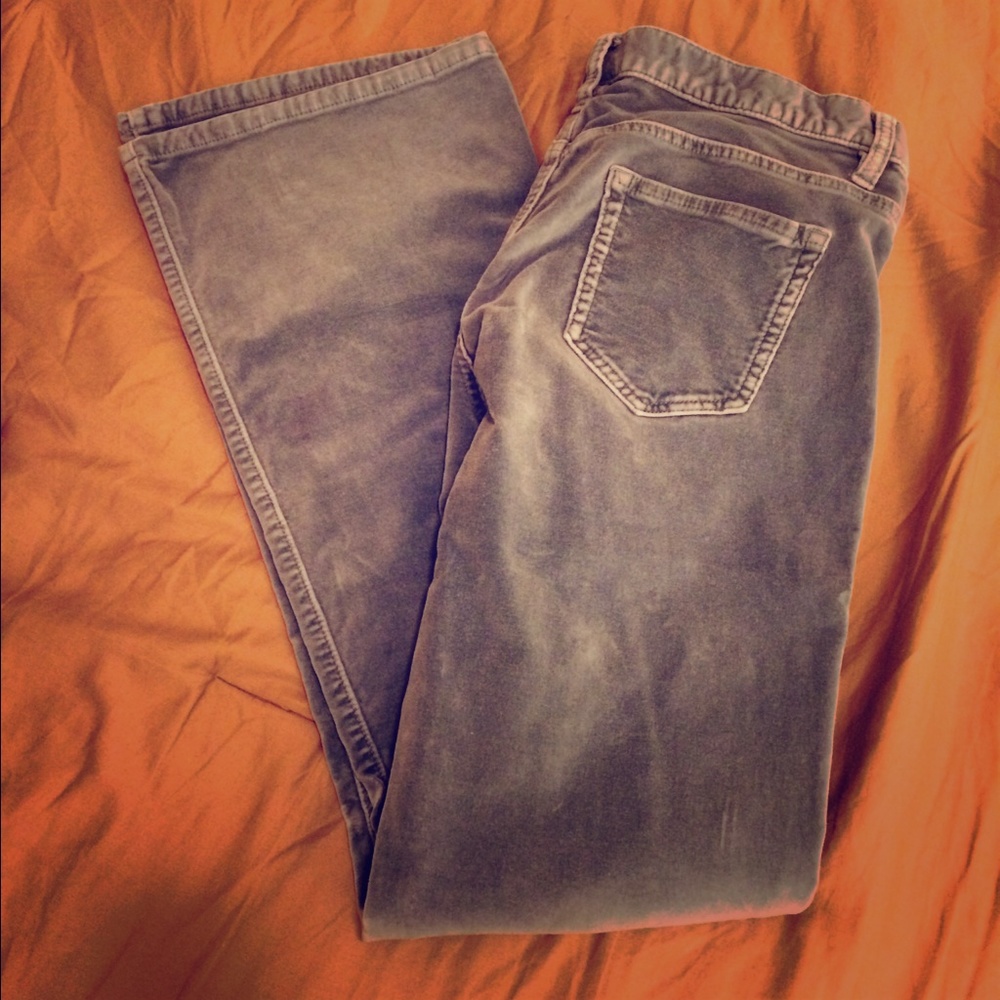 Gap velvet pants
